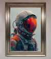 Space Man Framed Wall Art print