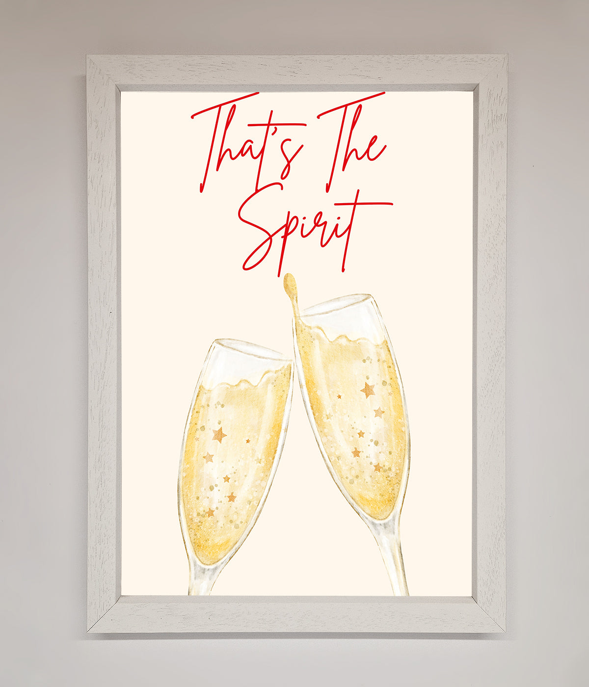 Thats The Spirit Framed Wall Art print