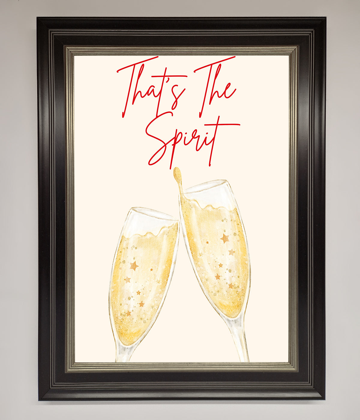 Thats The Spirit Framed Wall Art print