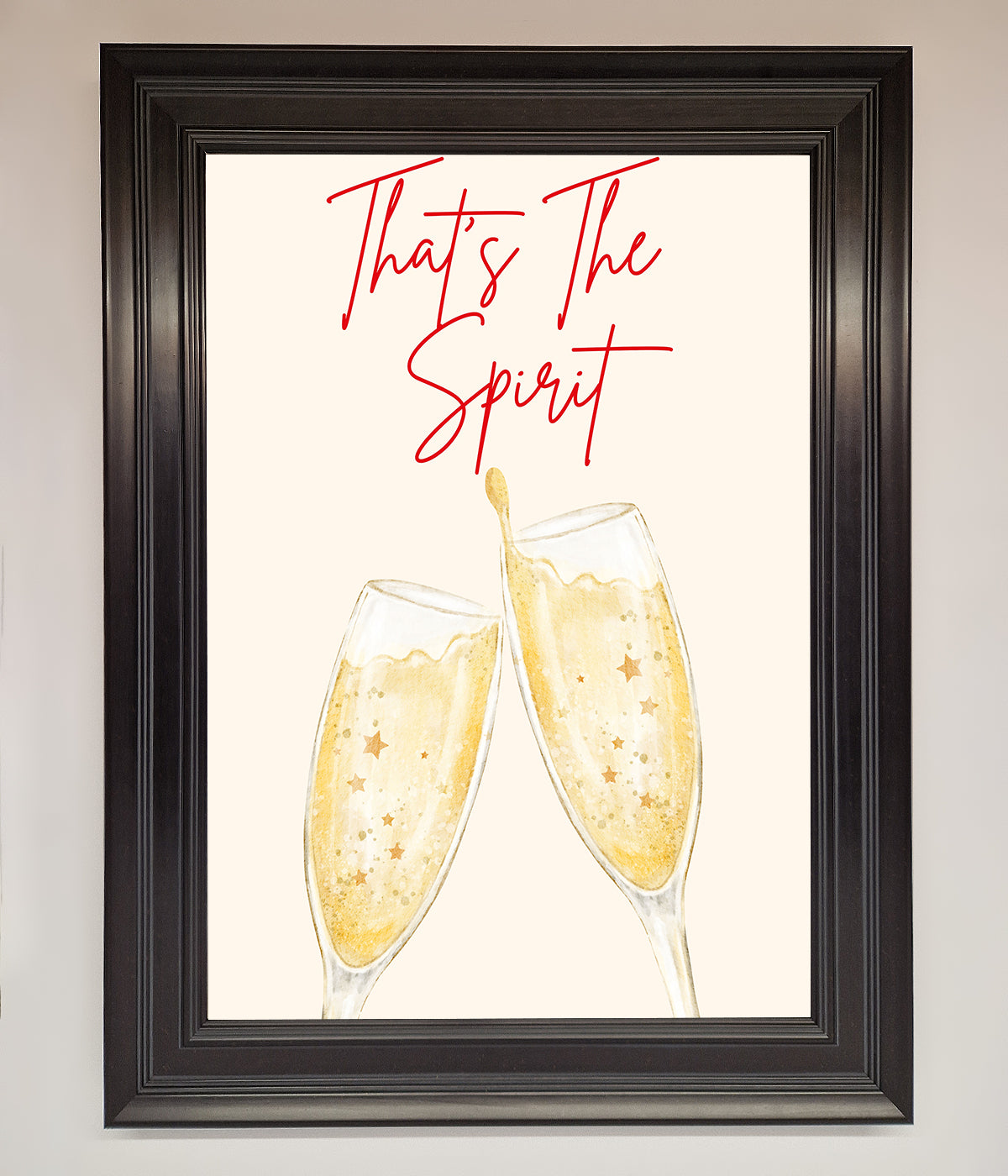 Thats The Spirit Framed Wall Art print