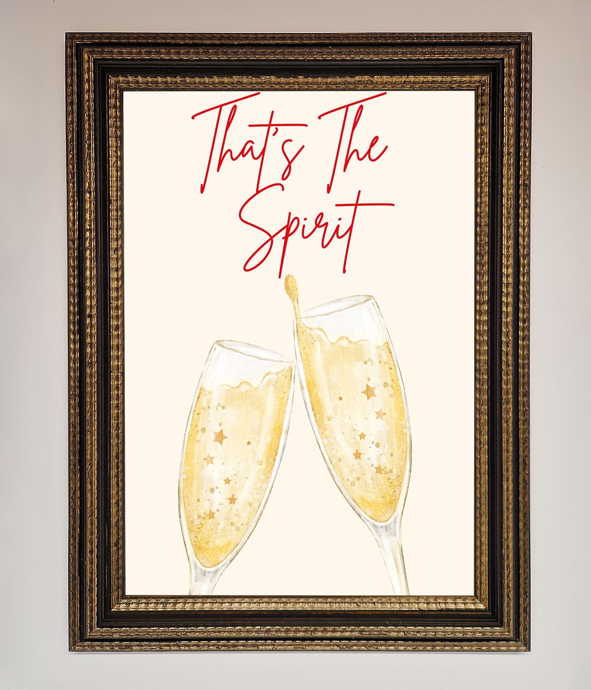 Thats The Spirit Framed Wall Art print