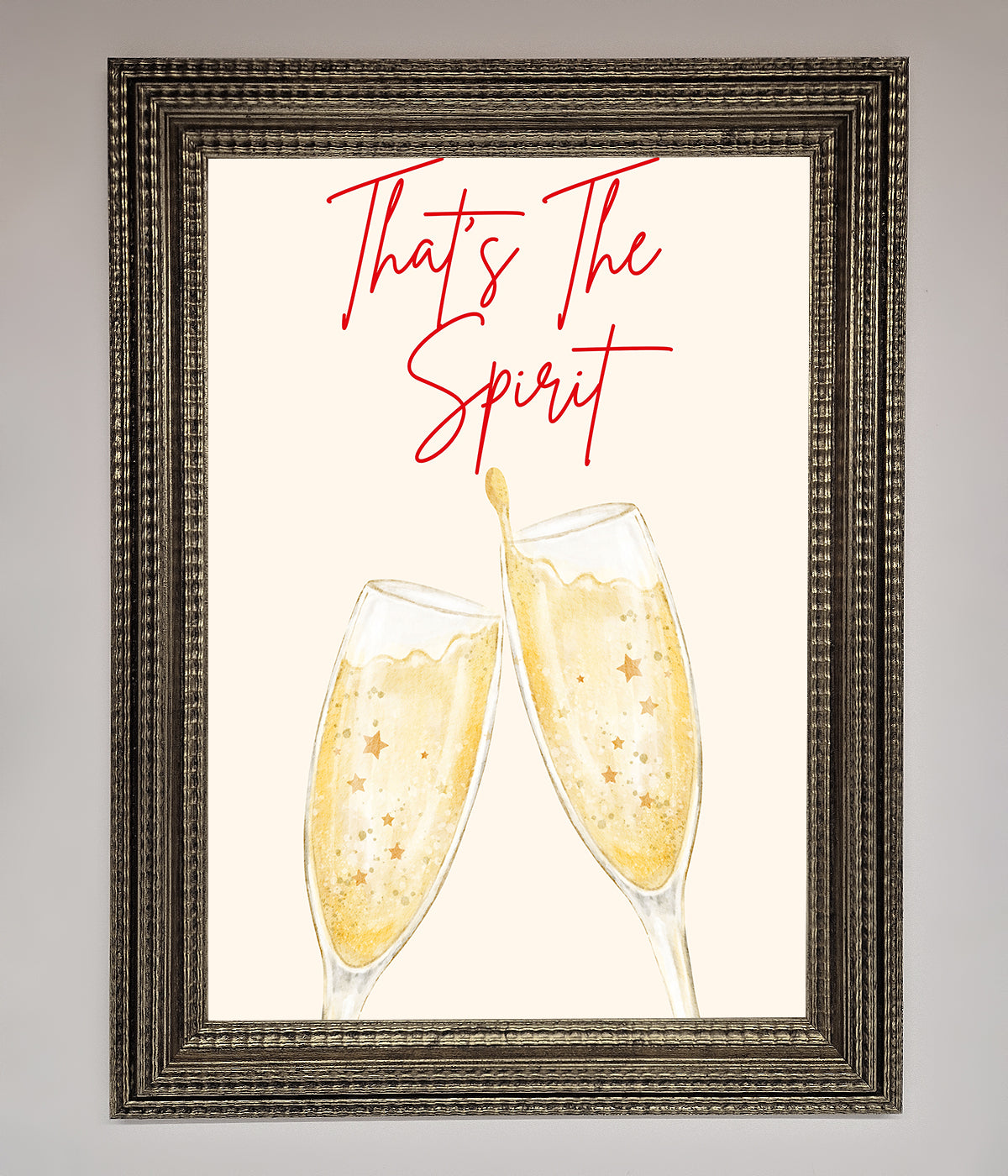 Thats The Spirit Framed Wall Art print