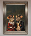 The Victorian Mice Framed Poster print