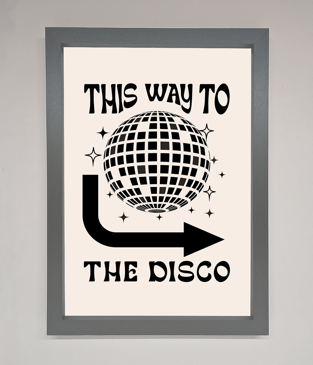 To The Disco Framed Poster print