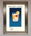 Whiskey Sour Framed Poster print