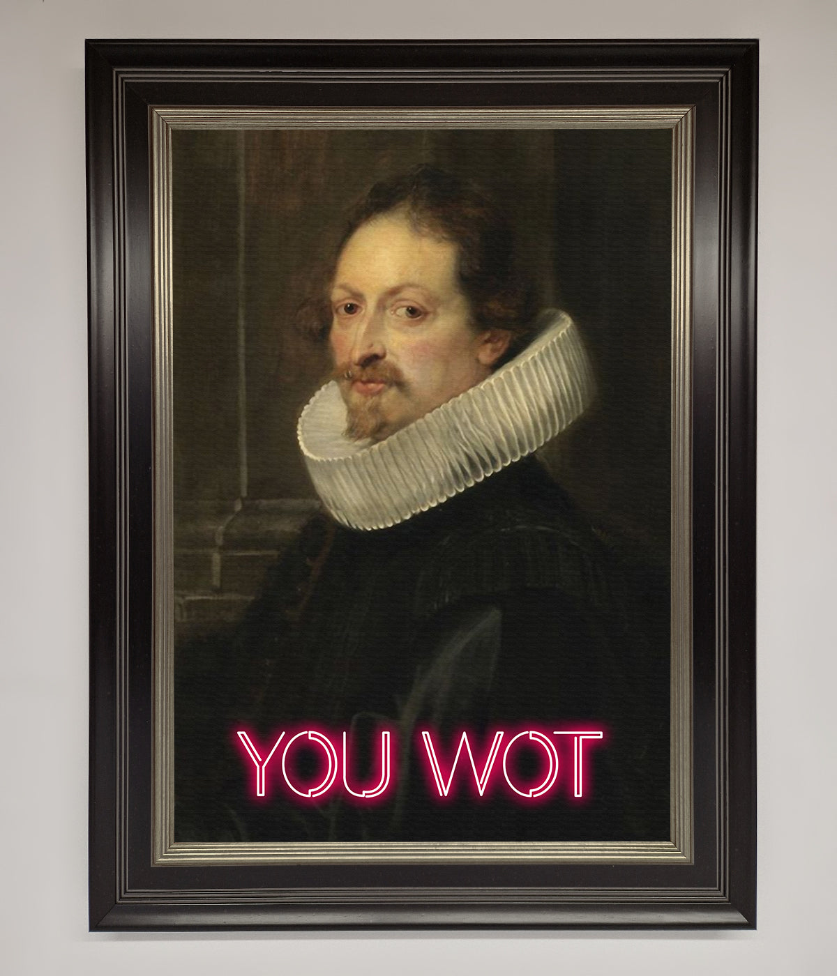 You Wot Renaissance Framed Poster print