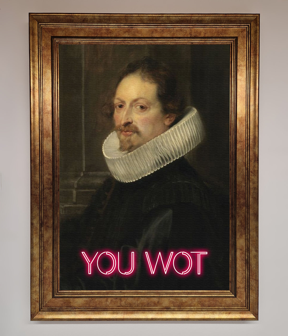 You Wot Renaissance Framed Poster print