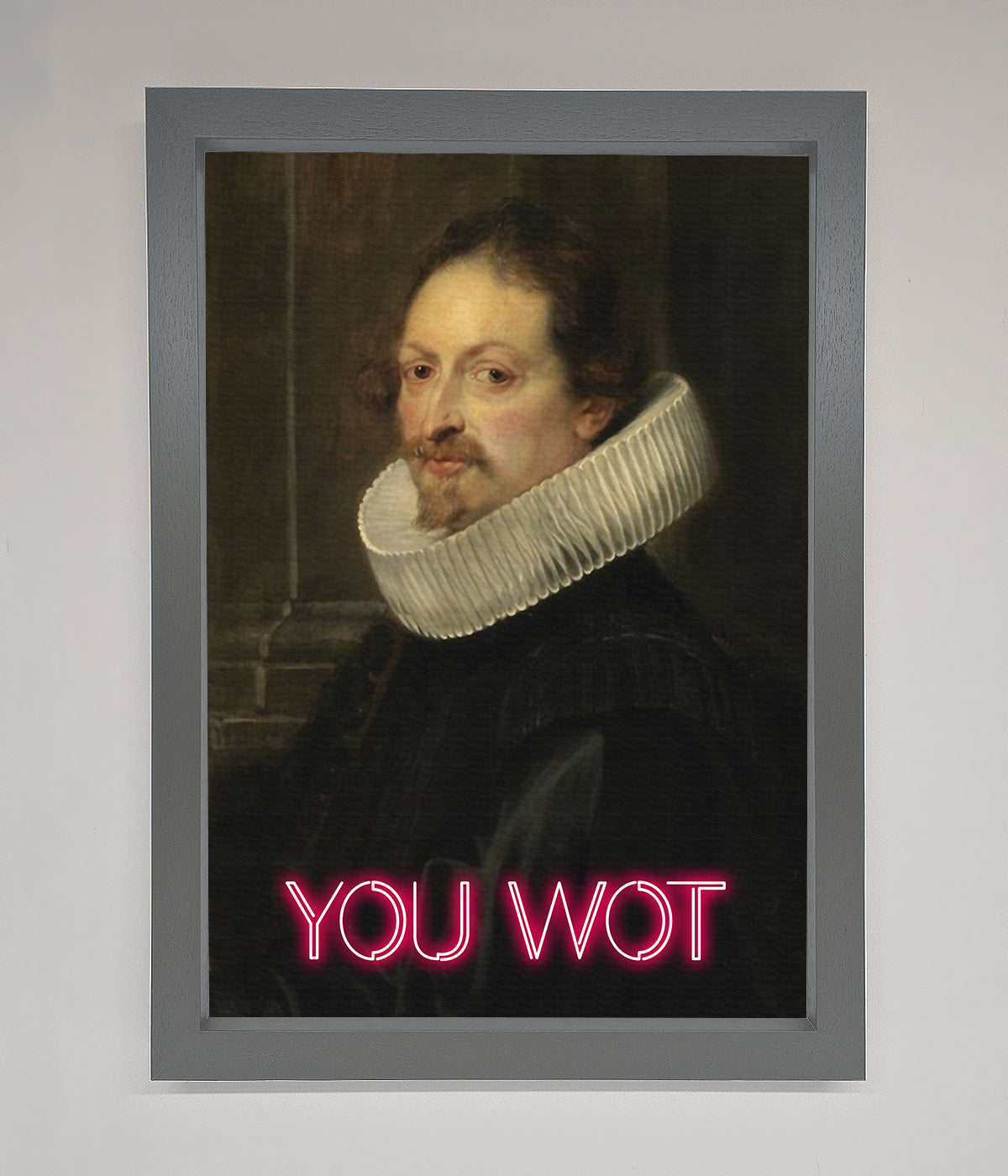 You Wot Renaissance Framed Poster print