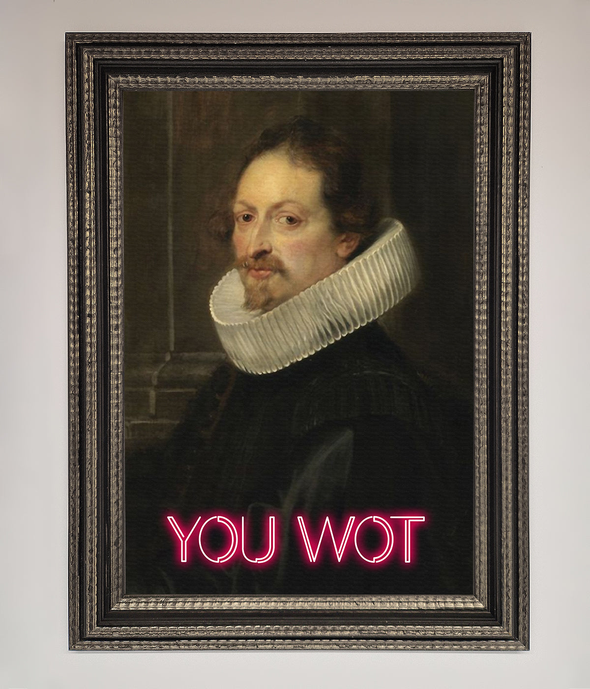 You Wot Renaissance Framed Poster print