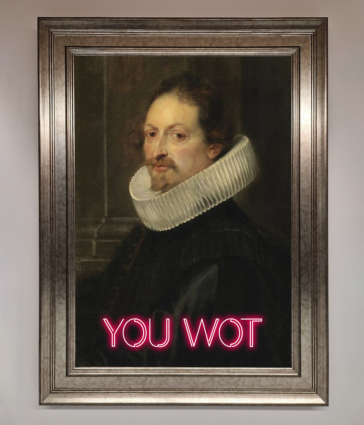 You Wot Renaissance Framed Poster print