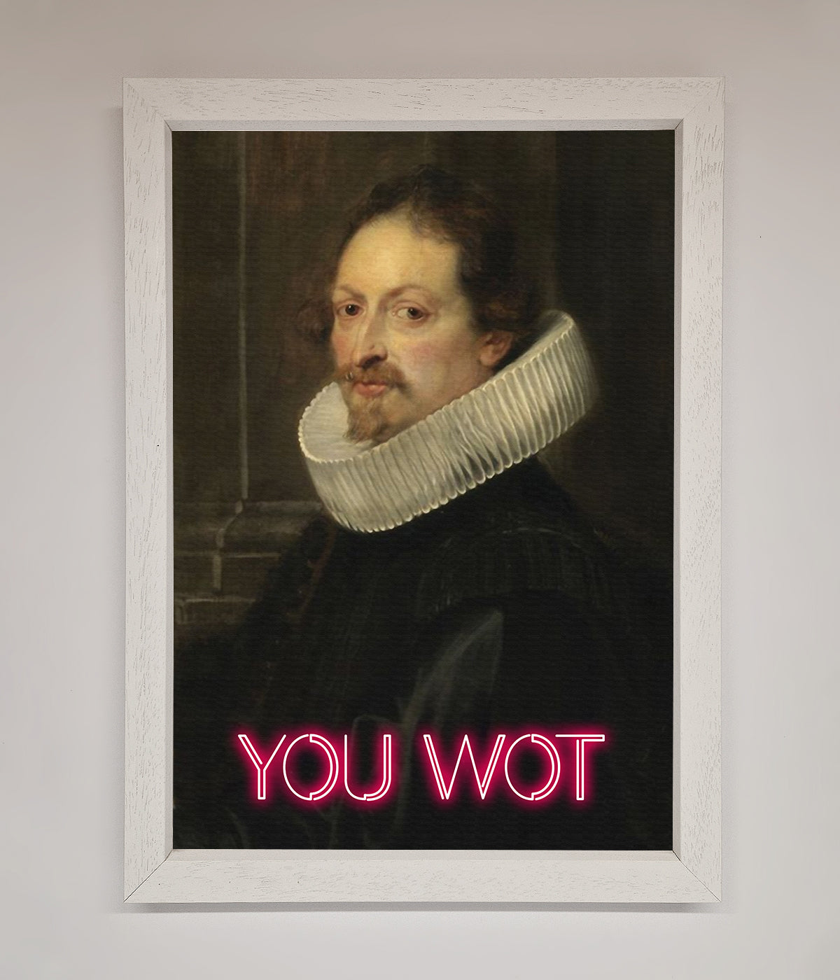 You Wot Renaissance Framed Poster print