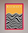 Bauhaus Yellow Framed Poster - Zestio