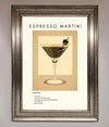 Espresso Martini Cocktail Framed Print - Zestio