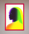 Green To Yellow Woman Framed Poster - Zestio
