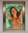 Money Pool Babe Framed Wall Art - Zestio
