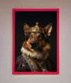 Renaissance German Shepherd Framed Wall Art - Zestio